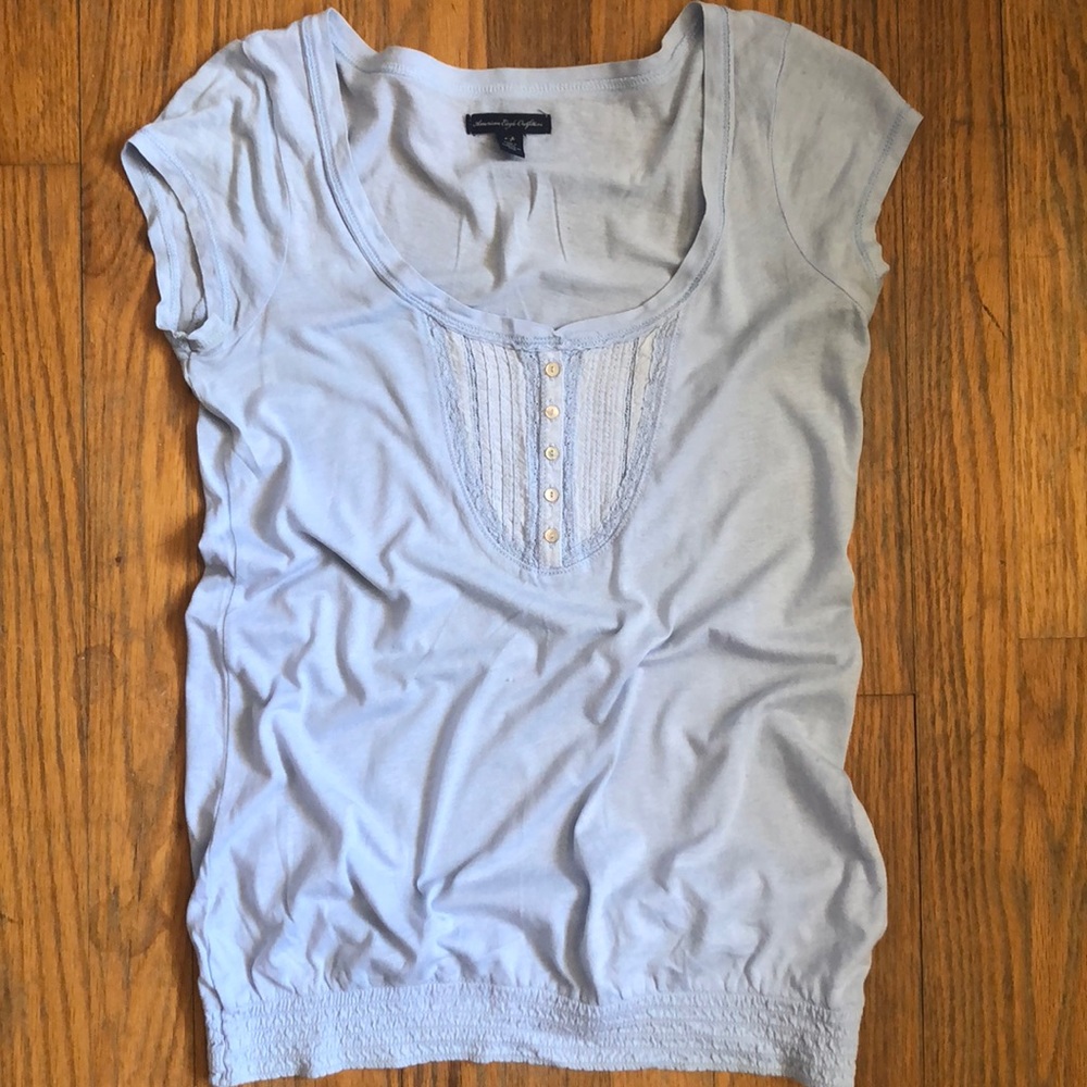 Lace Front Blouse